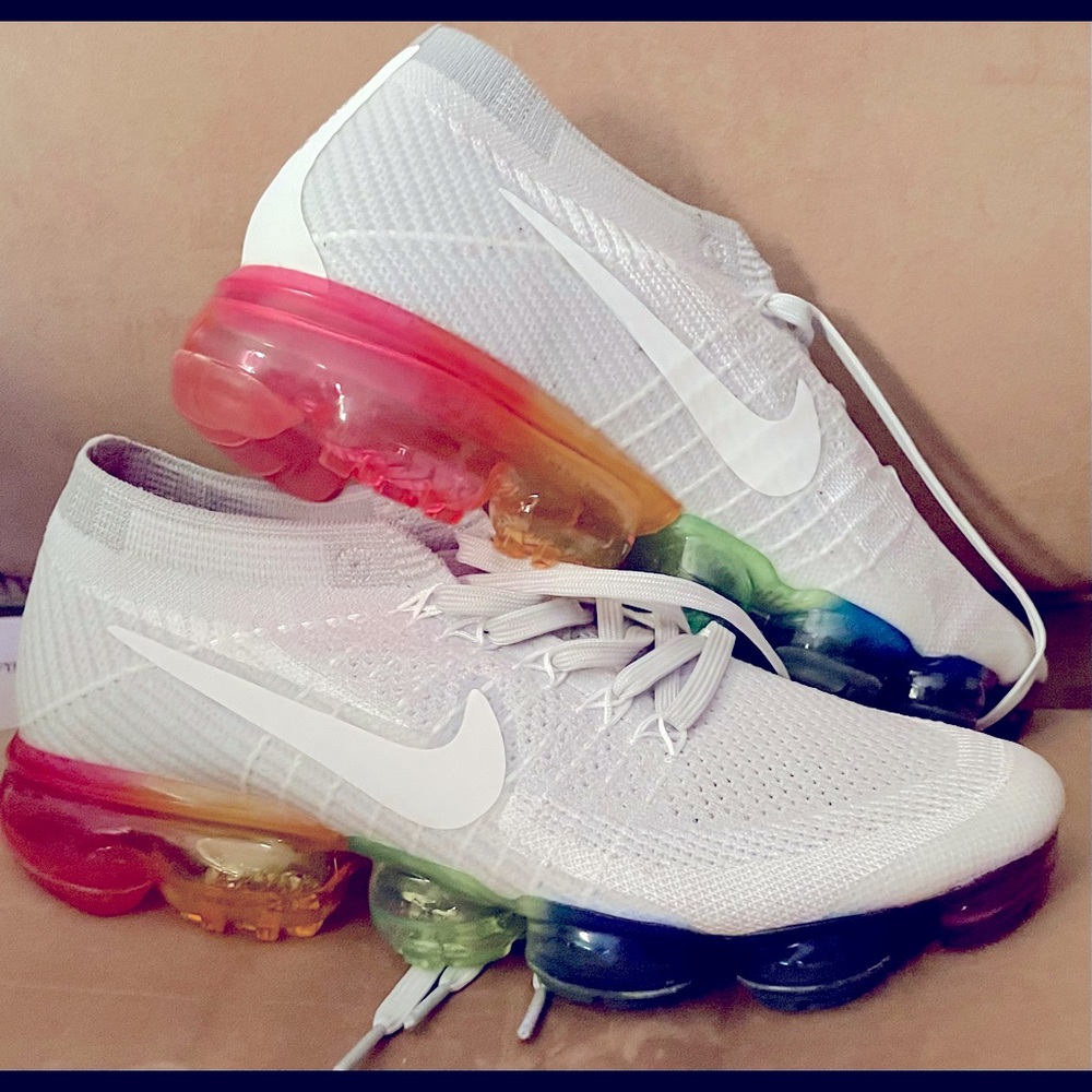 COPY - Nike “Be True” Vapormax Rainbow Pride Snea…